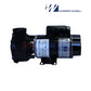 Waterway 1.5HP Executive Spa Pump 115V | 3420610-1A side view showing black casing and label, ideal for high-flow spa circulation, SOS pool supplies.