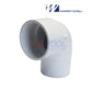 Waterway 90° Street Elbow 2" x 2" | 411-5080, white PVC fitting for pool plumbing, ideal for SOS Pool supplies.