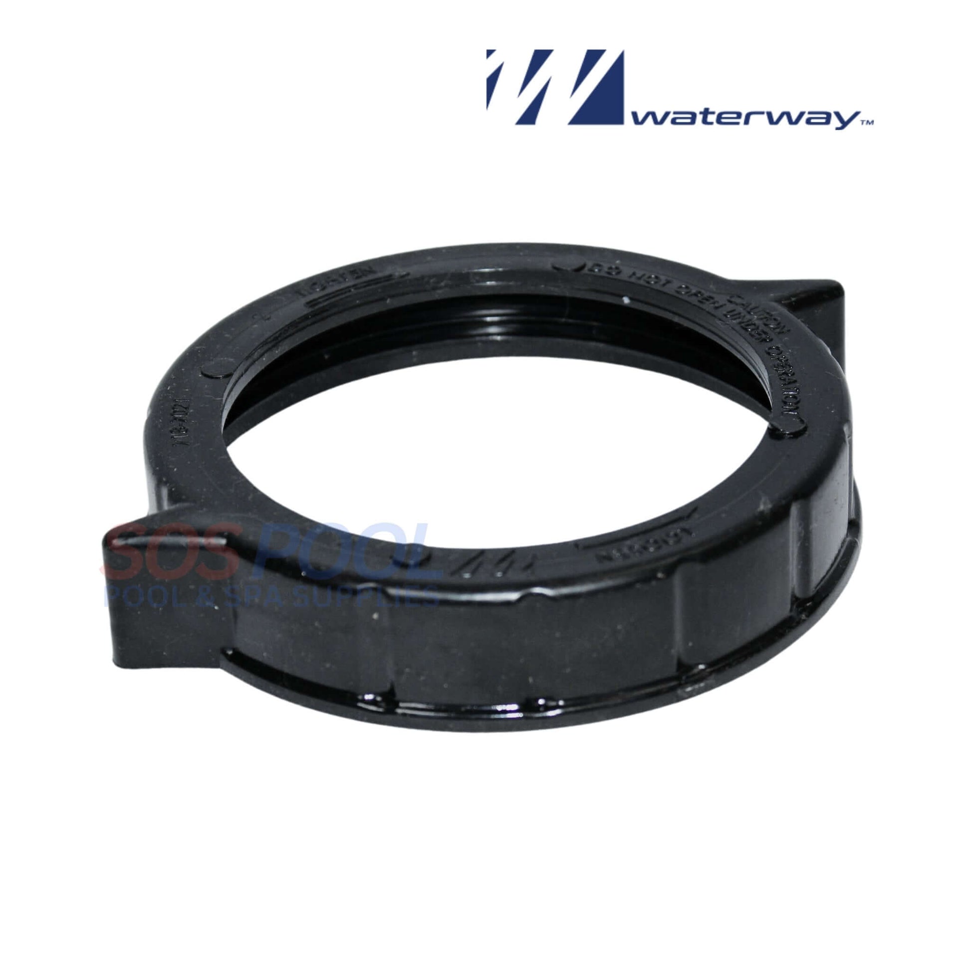 Waterway CPVC Check Valve Lock Ring 718-7021-CPVC for pool and spa systems, supplied by SOS Pool.
