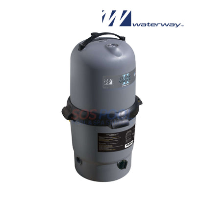 Waterway ClearWater II Filter 100 Sq. Ft. | FC1007 in gray; ideal for residential pools; part of SOS Pool supplies.