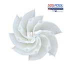 Waterway Crystal Water 48 sq. ft DE Filter Unicel Replacement Grids | 7 Large & 1 Partial | Made in USA | FS-2004