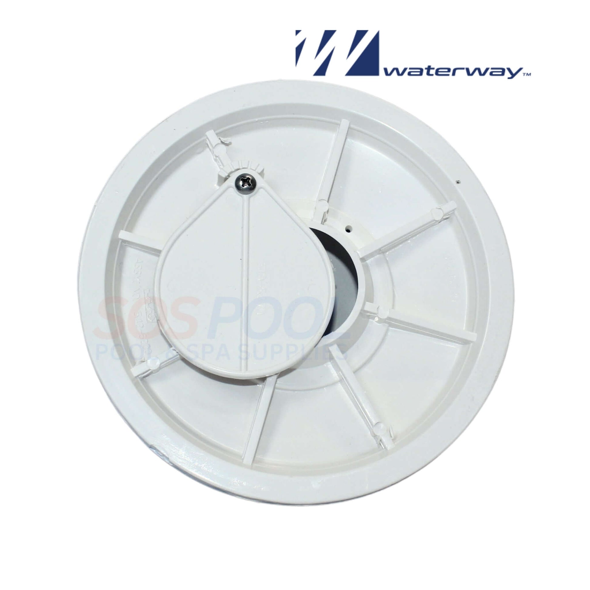 Waterway In-Ground Renegade Skimmer 540-6610 with round lid for efficient water circulation, SOS Pool.