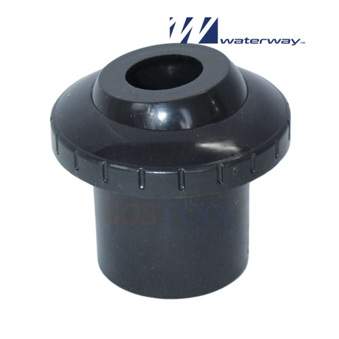 Waterway Insert Inlet Eyeball Fitting for pools, 3/4 inch, black color, part number 400-1421D from SOS Pool.