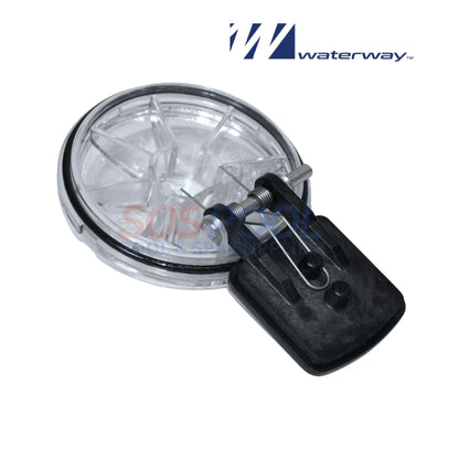 Waterway 600-7300 Check Valve lid and flapper kit for pool systems, compatible with SOS Pool. High-quality maintenance part.