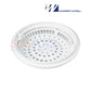 Waterway 8" White Main Drain Anti-Vortex Cover 640-2310V for pool safety by SOS Pool. Prevents vortex formation.