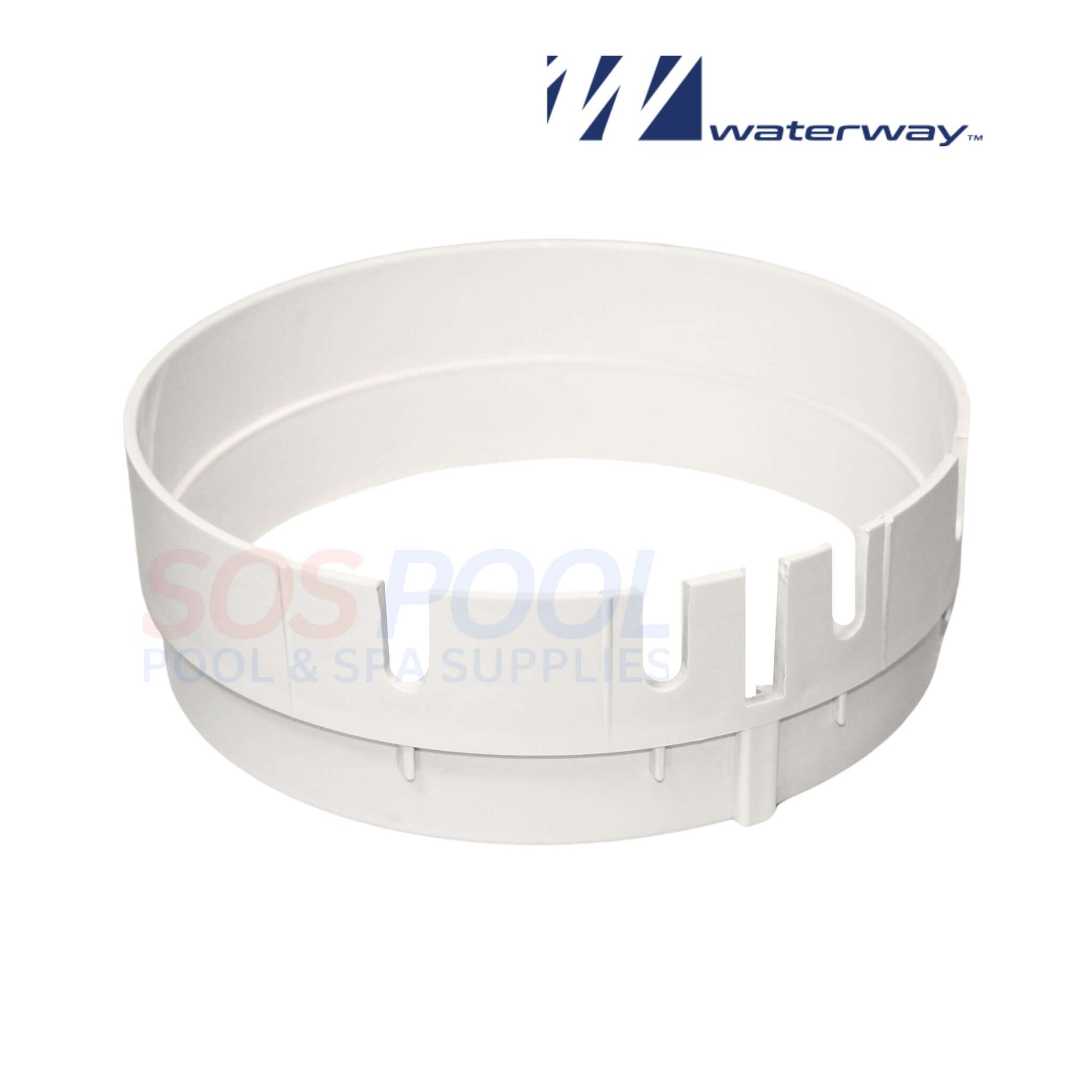 Waterway Mounting Ring Extension 519-6560 for Renegade Skimmers at SOS Pool - Durable and Reliable.