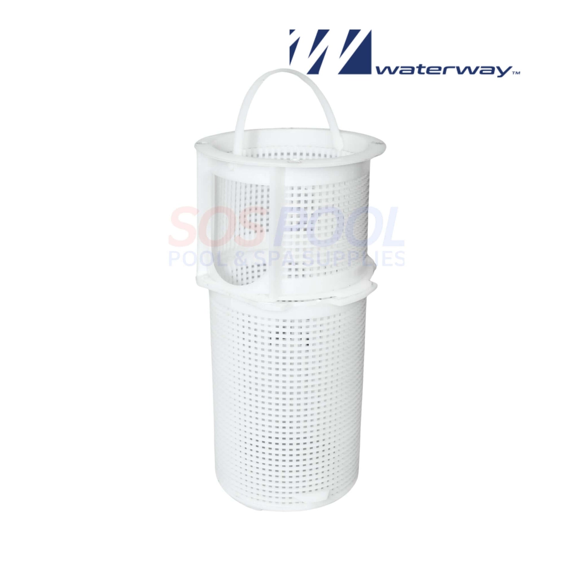 Waterway Pump Strainer Basket 319-1310 for SVL56 High Flow Pumps, essential for SOS Pool maintenance.