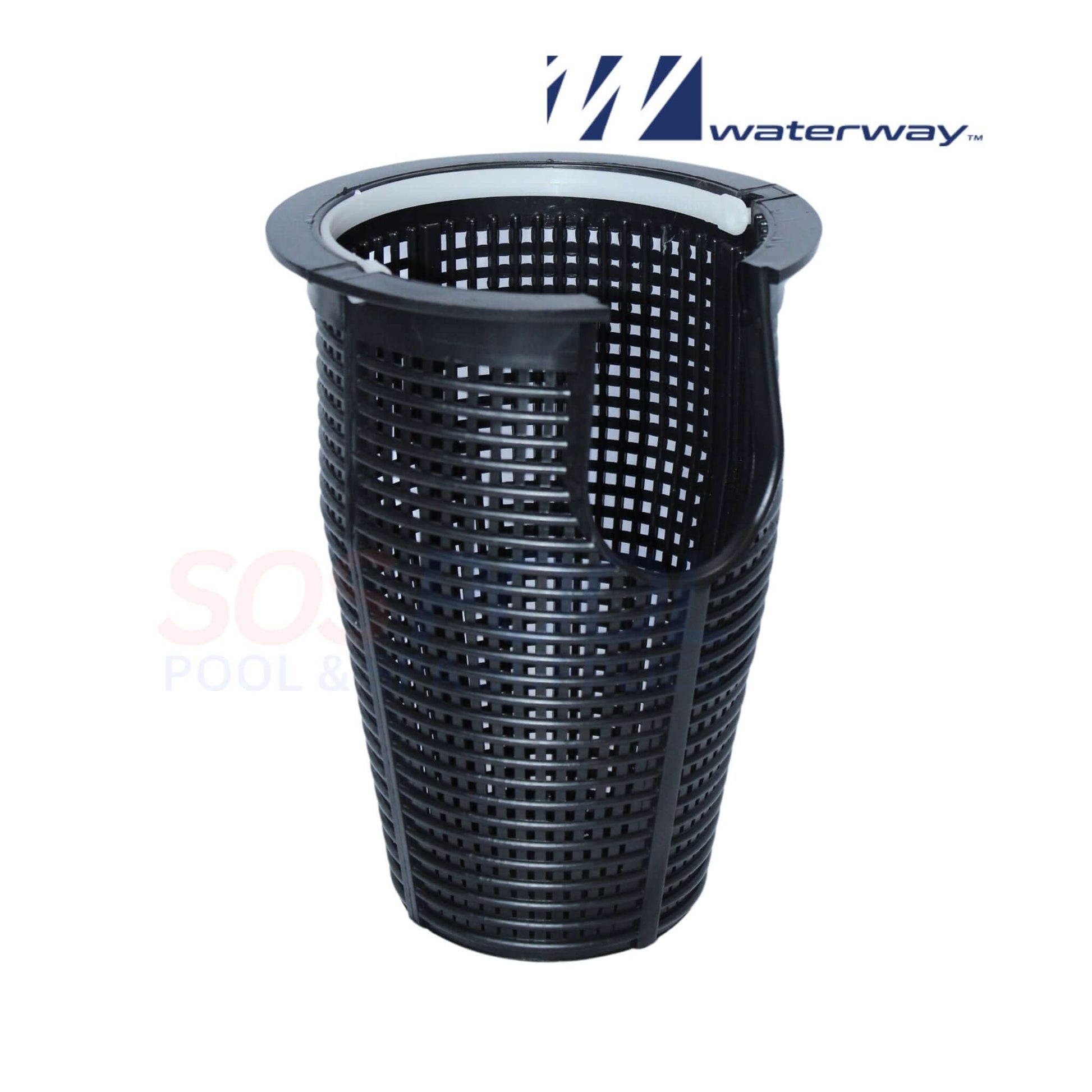 Waterway Pump Trap basket for 2" x 2" strainer assembly, essential for pool and spa debris filtration, SOS Pool.