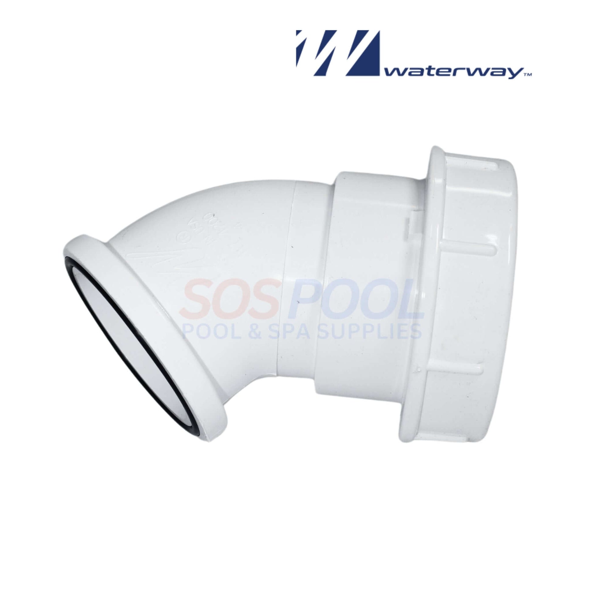 Waterway Union Assembly self-aligning connector for 2" PVC pipes, part number 400-5090, from SOS Pool.