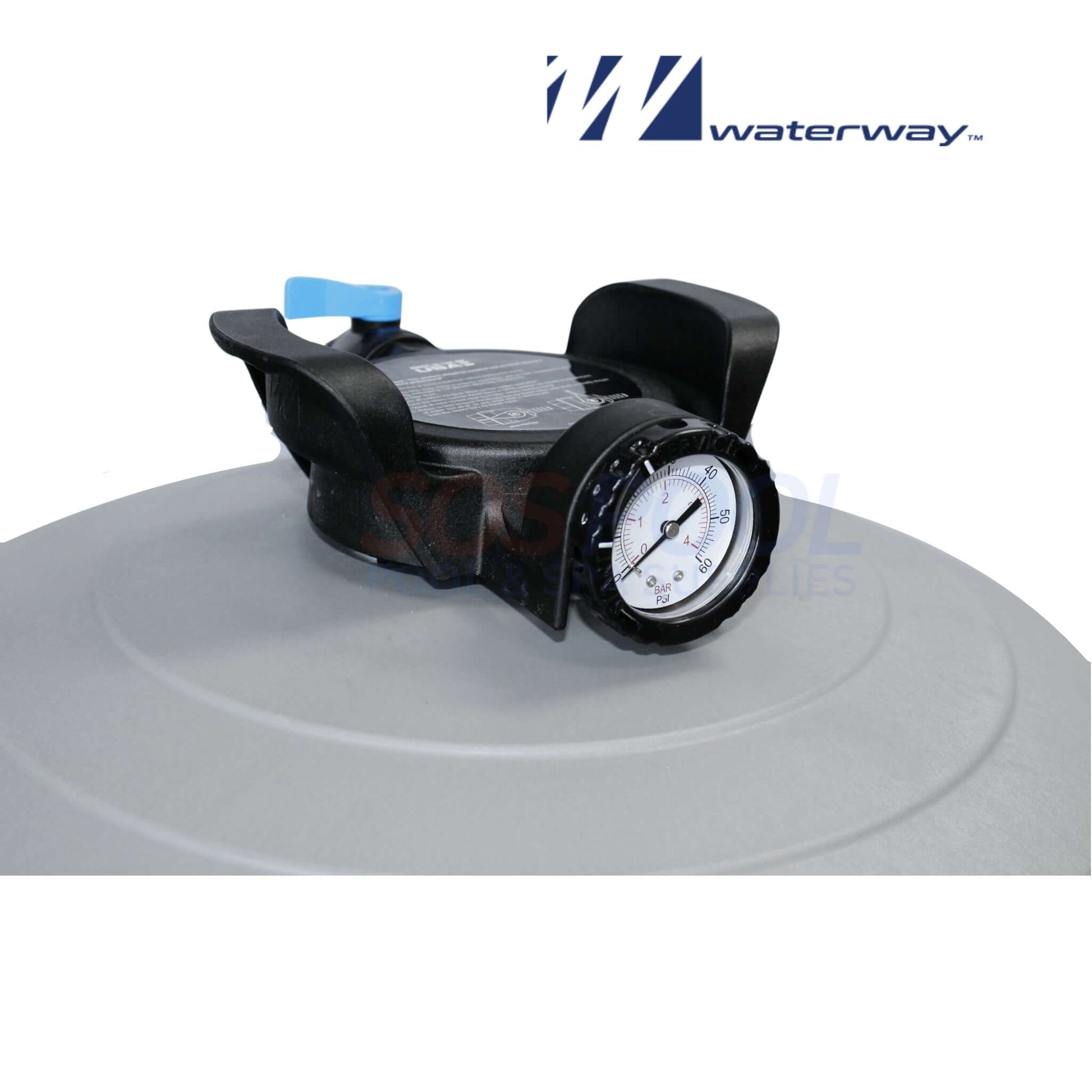 Waterway Filter Lid 550-4460 for Crystal Water 325 Filters, ensures secure seal and optimal filtration. SOS Pool.