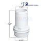 Waterway Hose Adapter 1.5" MPT x 1.5" Hose | 417-6140 for SOS Pool and spa applications