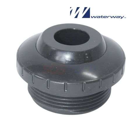 Waterway Threaded Eyeball Fitting, 3/4" x 1.5", Gray, Part 400-1417D, for SOS Pool systems.