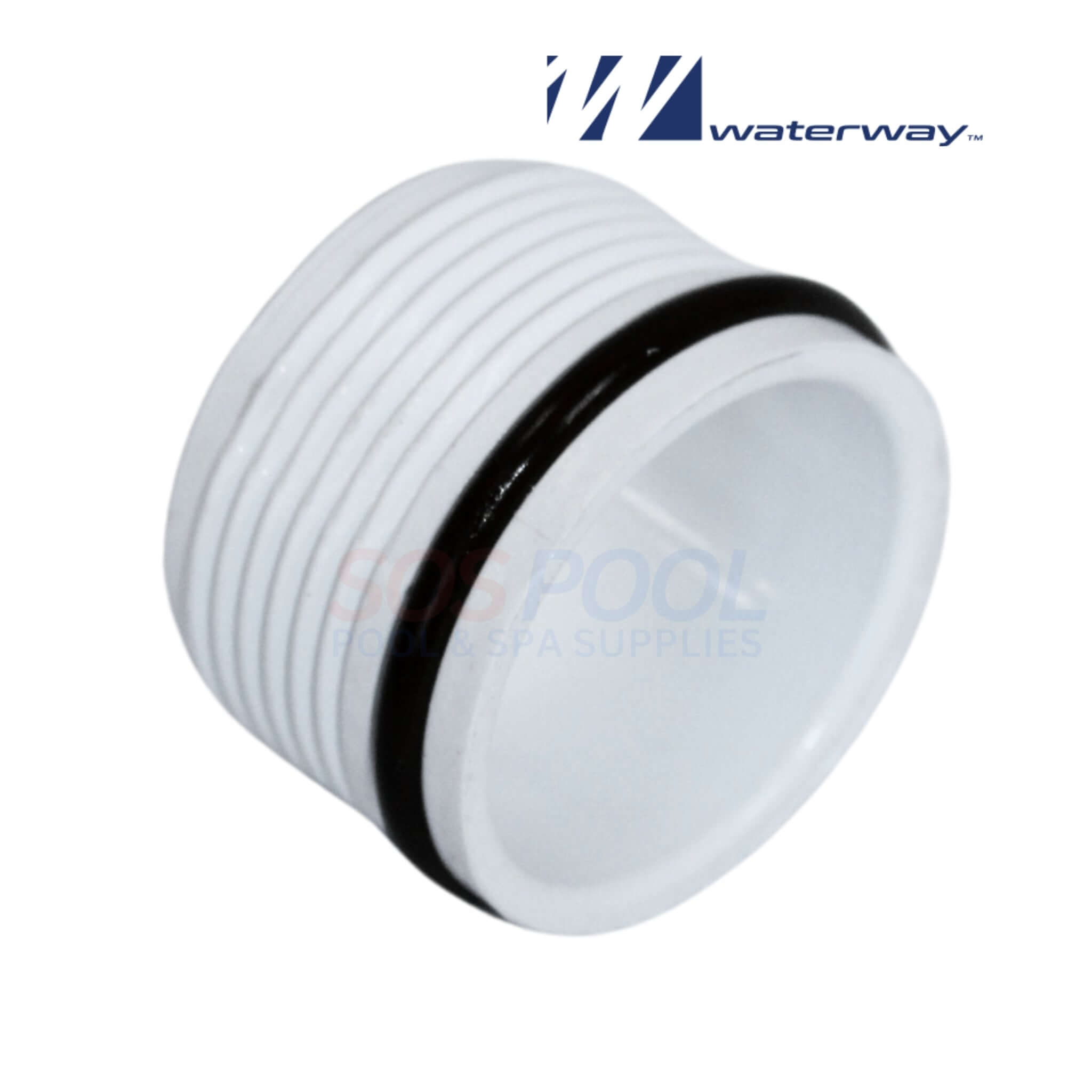 Waterway Threaded Retainer Ring with O-Ring for Gunite Jet | 212-4700