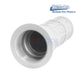 White Umbrella Socket Pool Deck Anchor | PS-7015-UW threaded sleeve from Perma-Cast, ideal for pool supplies and installations.