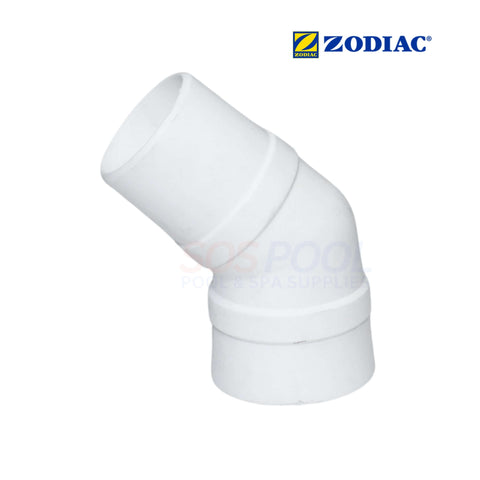 Zodiac Baracuda 45 Degree Elbow W70244 for G3 & G3 Pro cleaners - SOS Pool supplies, durable plastic connector.