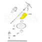 Zodiac Baracuda Left Main Body W69541 diagram, essential part for G3 and G3 Pro cleaners - SOS Pool Supplies