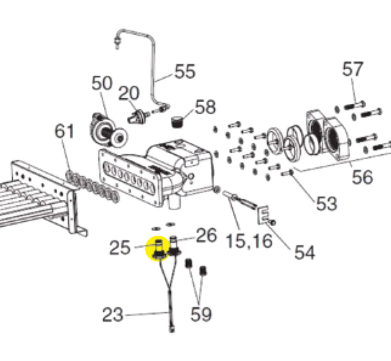 Jandy LXi Switch Replacement High Limit 130 Degree Fahrenheit | R04573