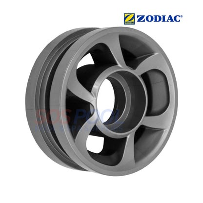 Zodiac Wheel R0526000 for MX6 and MX8 pool cleaners, durable replacement part from SOS Pool.
