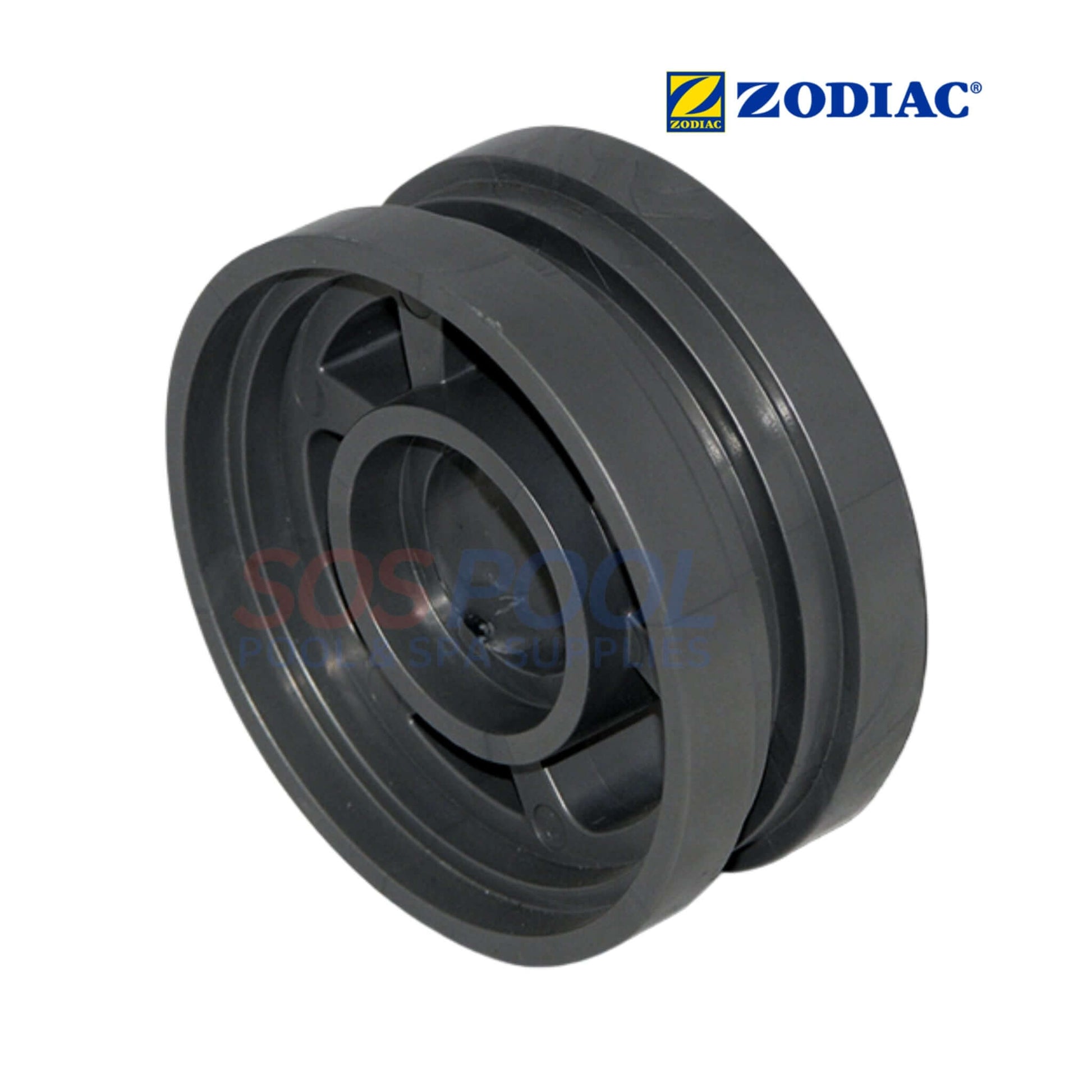 Zodiac Wheel R0526000 for MX6 and MX8 pool cleaners, available at SOS Pool, ensuring optimal pool cleaning performance.