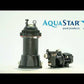 AquaStar Pool Products Pipeline Cartridge Filter and pump for efficient pool maintenance, suitable for 27,000 gallons.