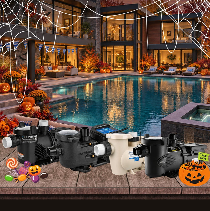 Variable-speed pool pumps