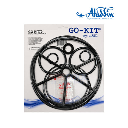 Aladdin PAC-FAB 2" Multiport Valve Rebuild Kit | GO-KIT70