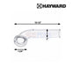 Hayward 90-Degree Union Elbow 1-1/2 in. MIPT - Pool Plumbing | SP1486