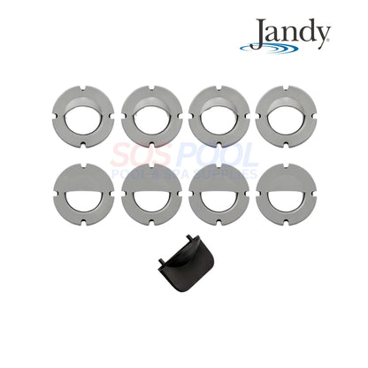 Jandy HyrdoCool Nichless Light Lens Cover Kit | Gray | LENSCVRG