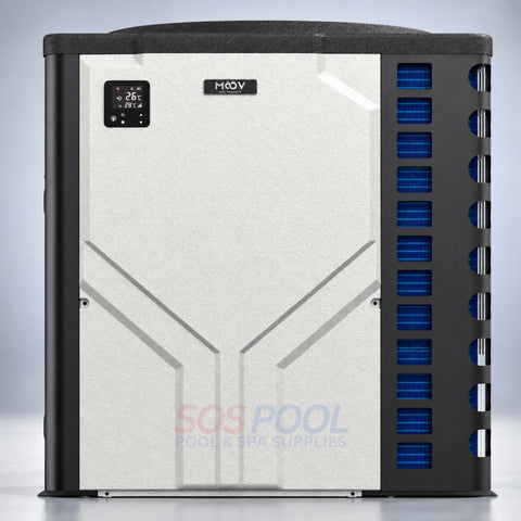 Moov MI1100 / MI1400 Full-Inverter Pool Heat Pump - 110,000 or 140,000 BTU