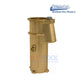 Perma-Cast 6" Bronze Handrail & Ladder Channel with Anchor Socket | PC-6008-BC