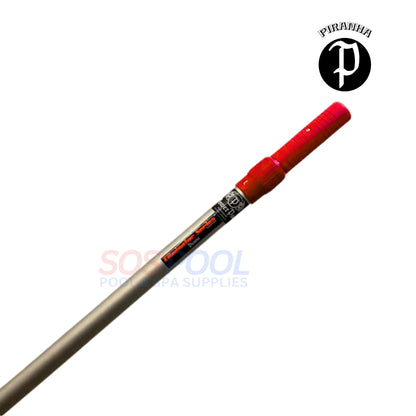 Piranha Eliminator Double Lock Reinforced Pool Pole | 8' - 16' | PA-ELMDBL8-REIN
