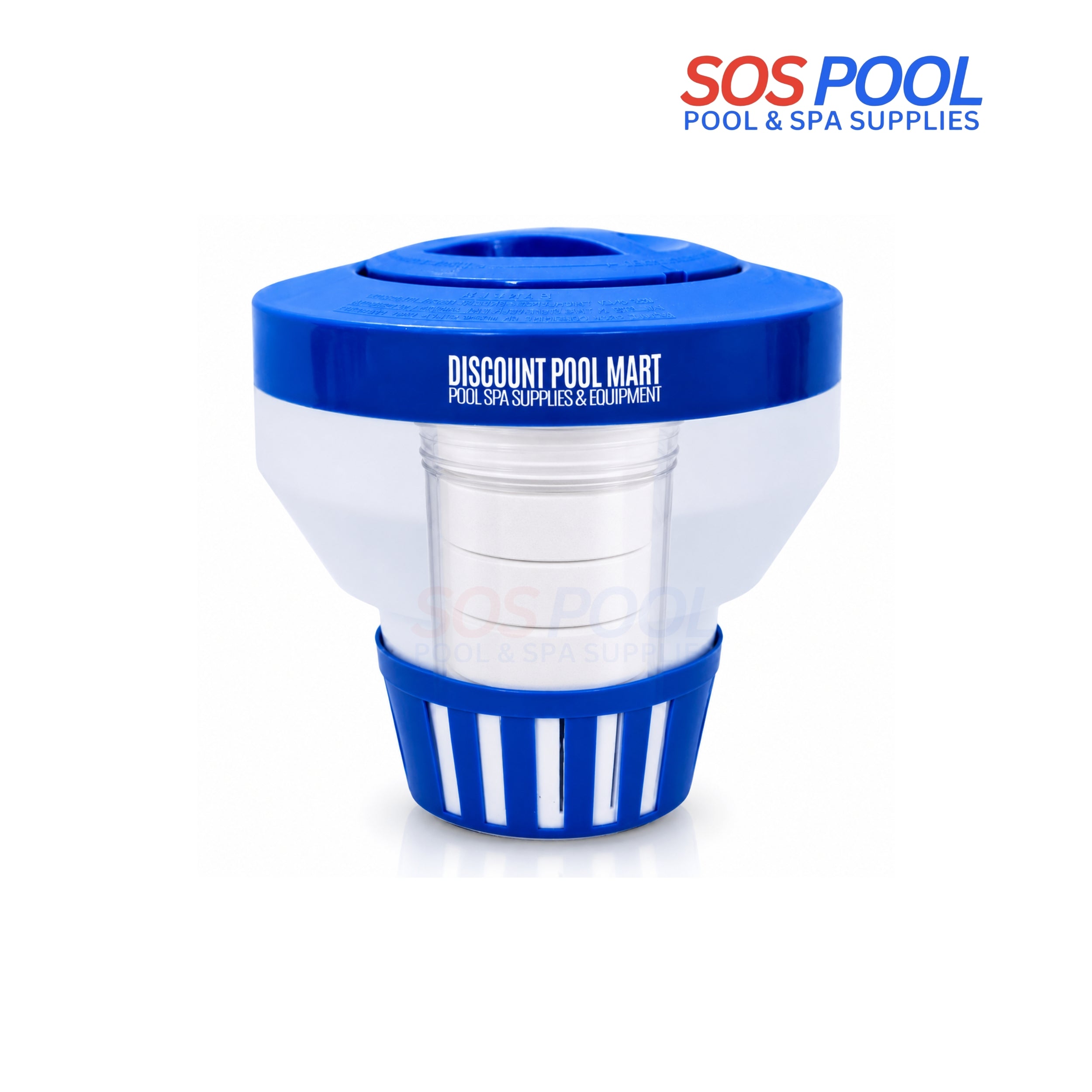 Pool Tablet Floating Dispenser with 5 Jumbo 3