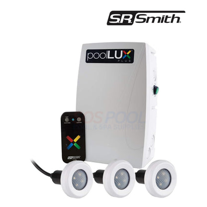 S.R. Smith | PoolLux Plus Lighting Control System with Wireless Remote | 3TR-PLX-PL60