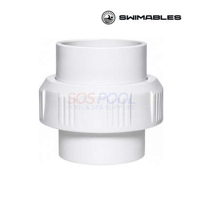 Swimables 1.5" Slip x Slip PVC Union | SW-30-015