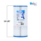 Unicel C-7469 60 Sq Ft Cartridge 4-Pack - Clean & Clear Plus CCP240
